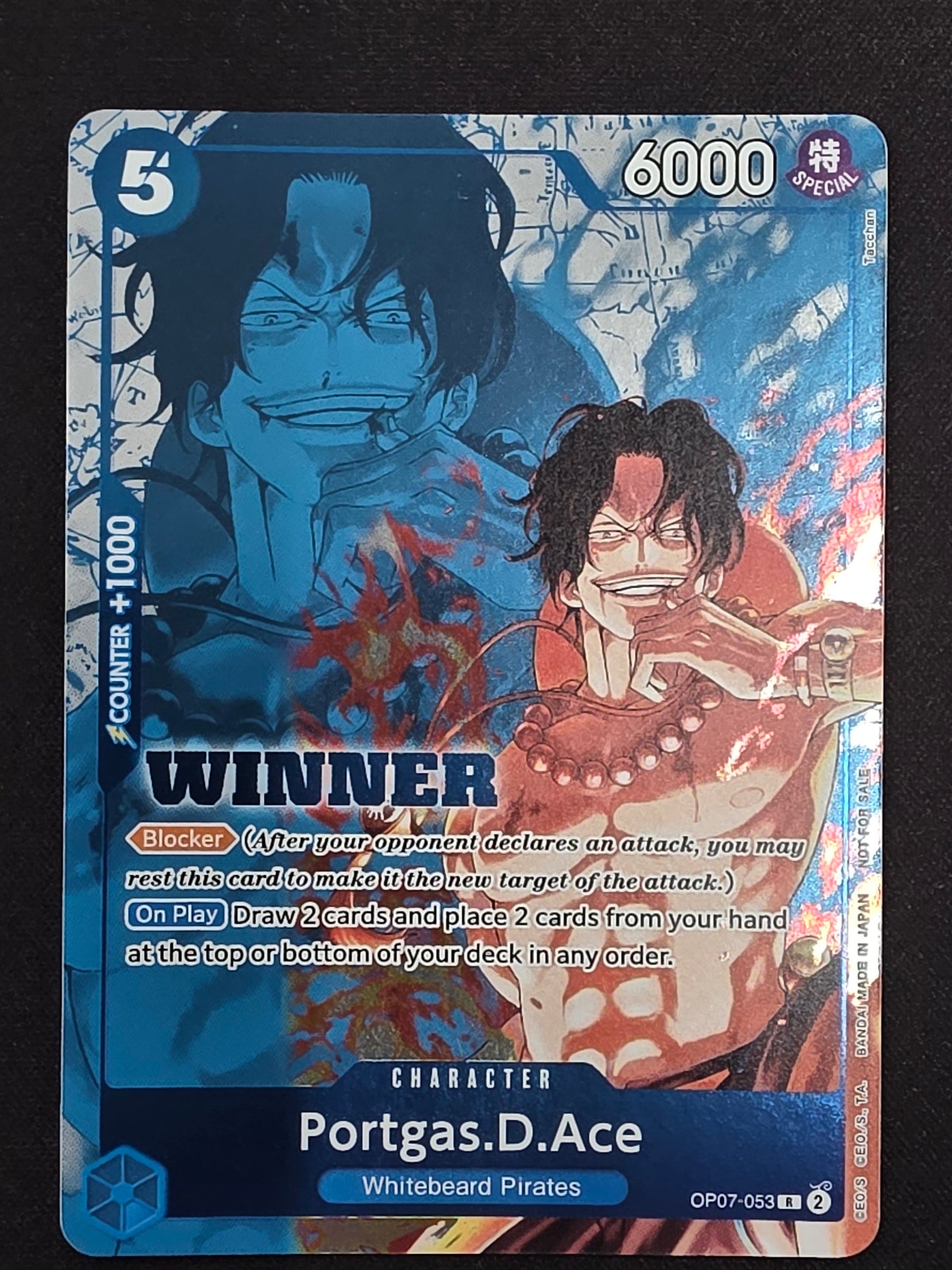 Portgas.D.Ace (OP07-054, Winner Promo)