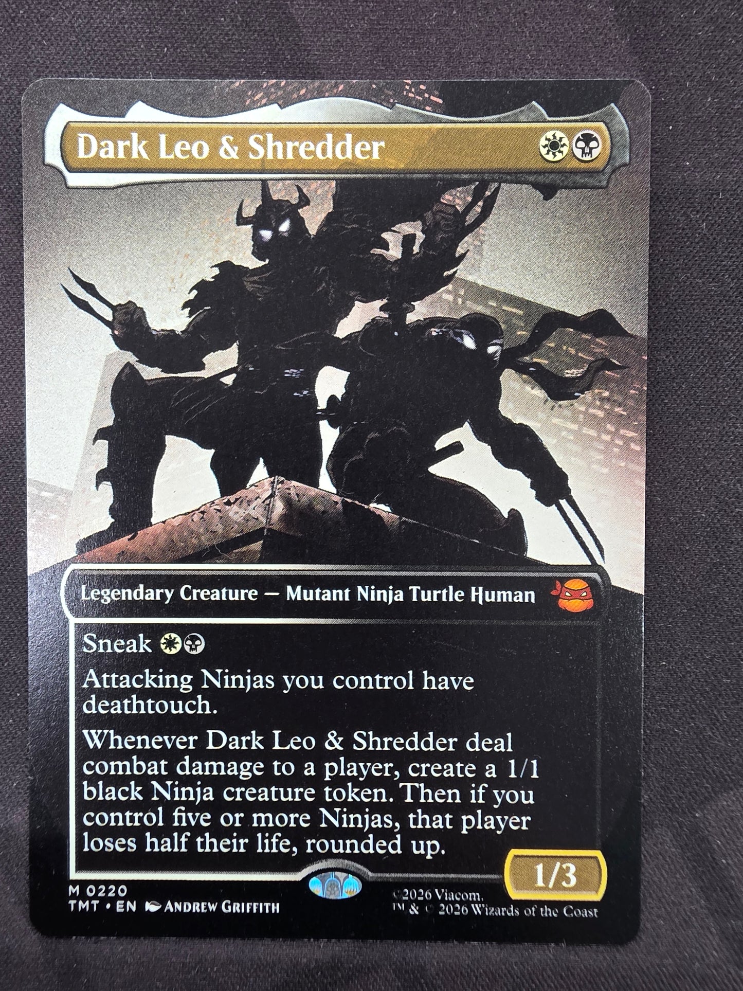 Dark Leo & Shredder (TMT)