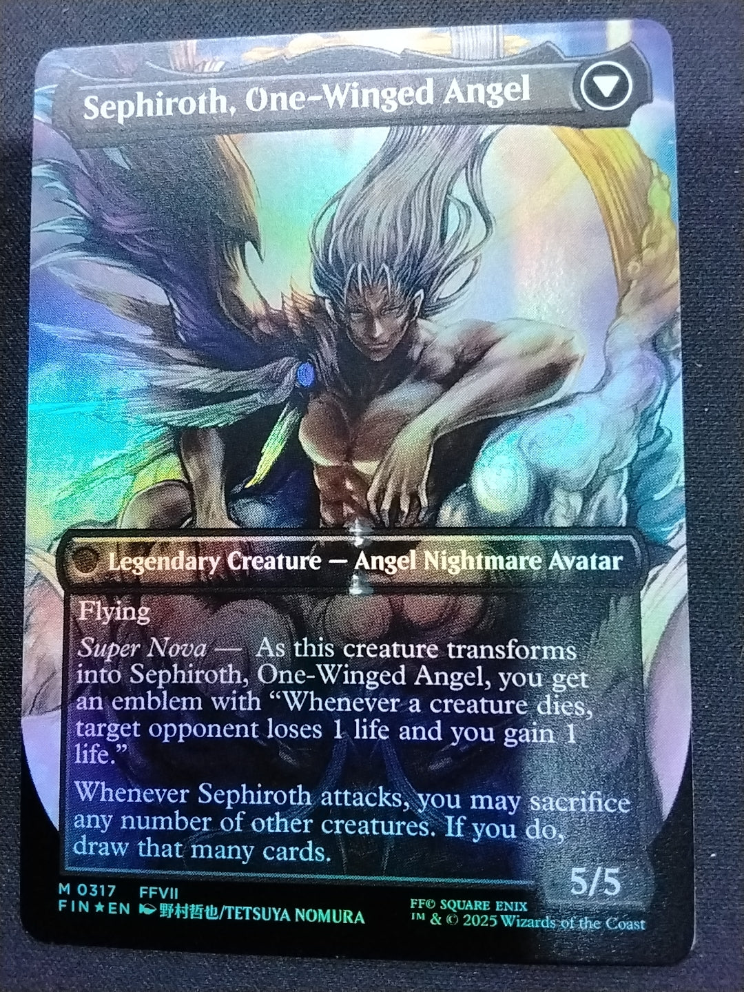 Sephiroth, Fabled SOLDIER (Nomura Foil)