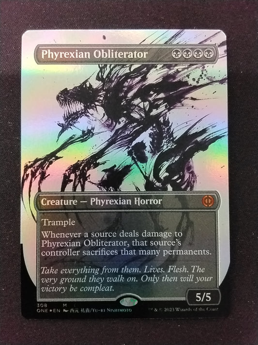 Phyrexian Obliterator (ONE, Foil Borderless Ichor)