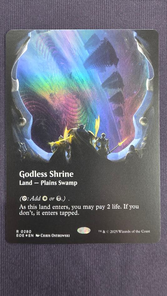 Godless Shrine (EOE, Borderless Foil)