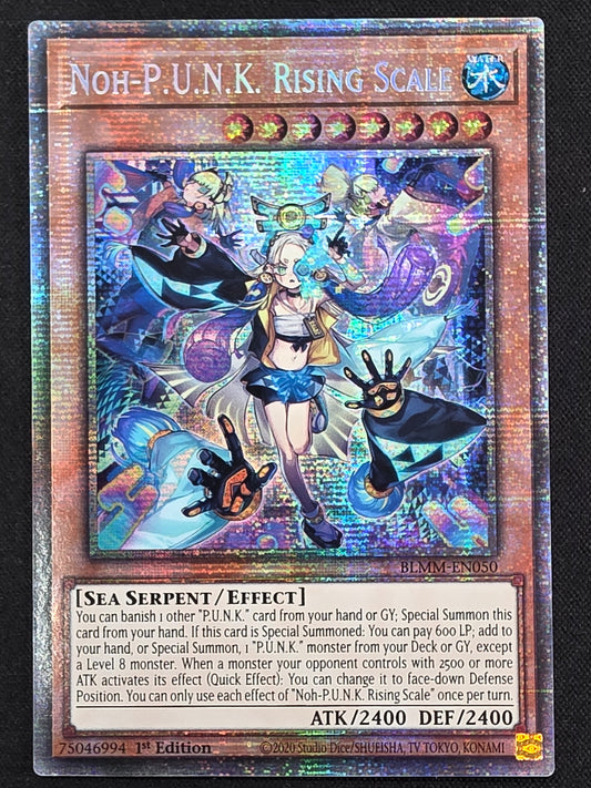 Noh-P.U.N.K. Rising Scale (BLMM-EN050, Starlight Rare, 1st Edition)