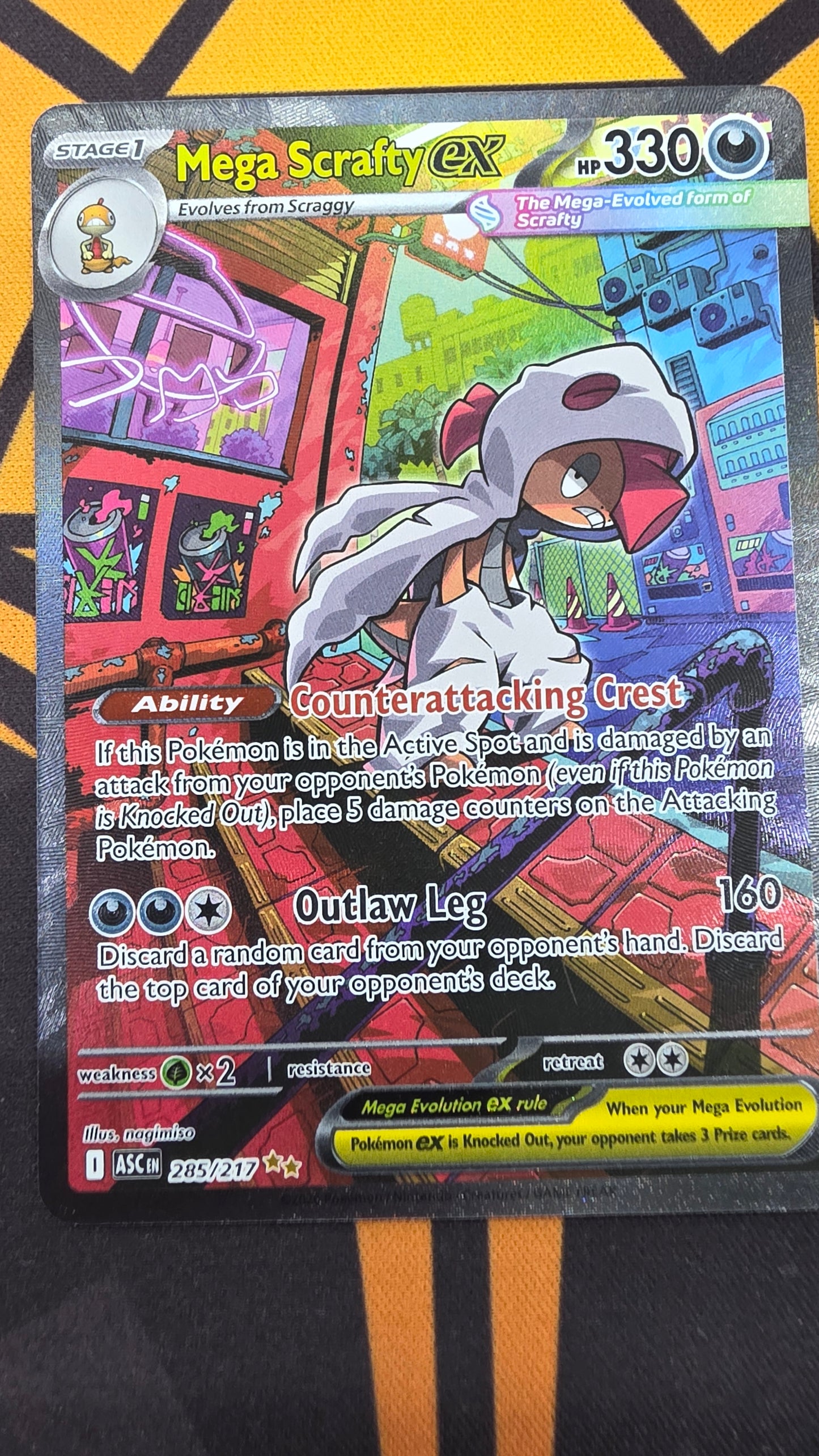 Mega Scrafty EX 285/217