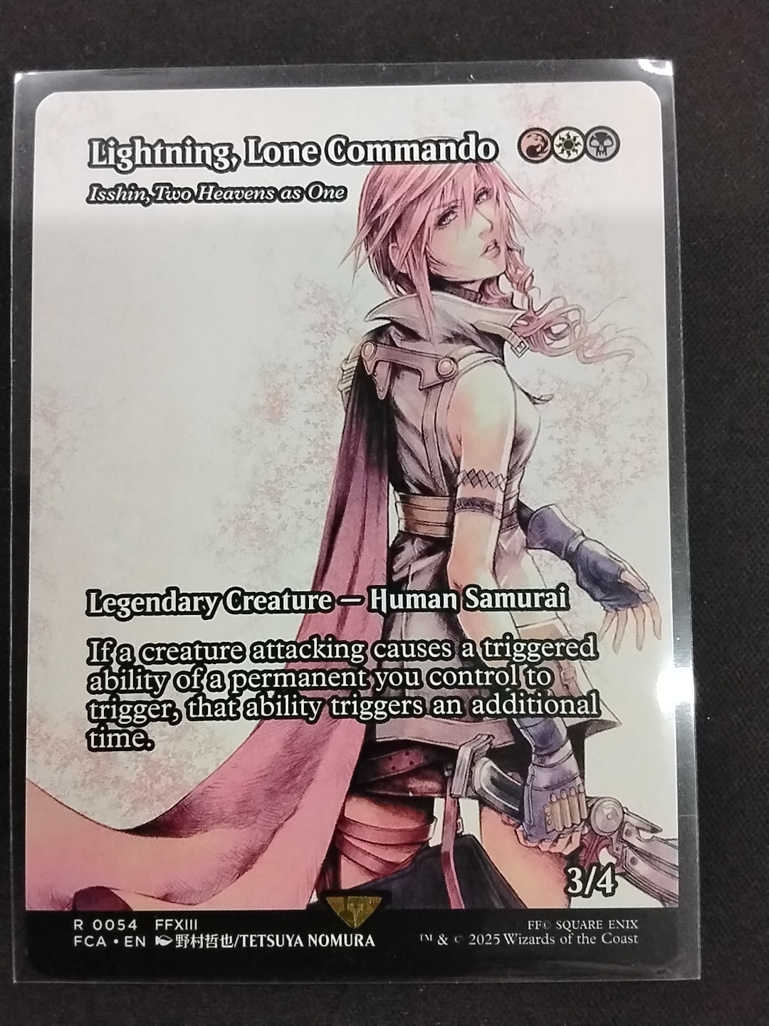 Lightning, Lone Commander (Isshin, Two Hevens as One, FCA)