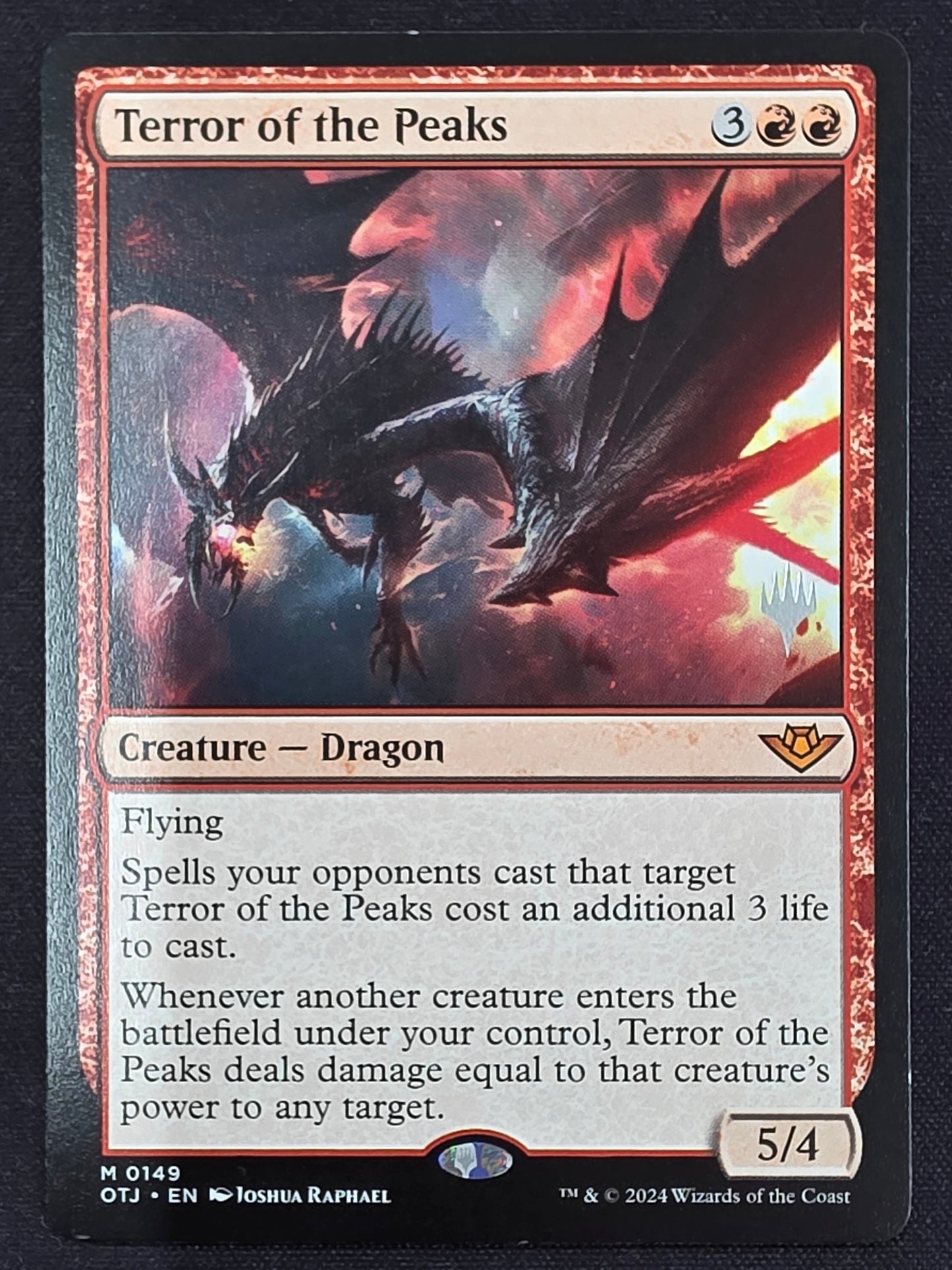 Terror of the Peaks (OTJ, Promo Stamped)