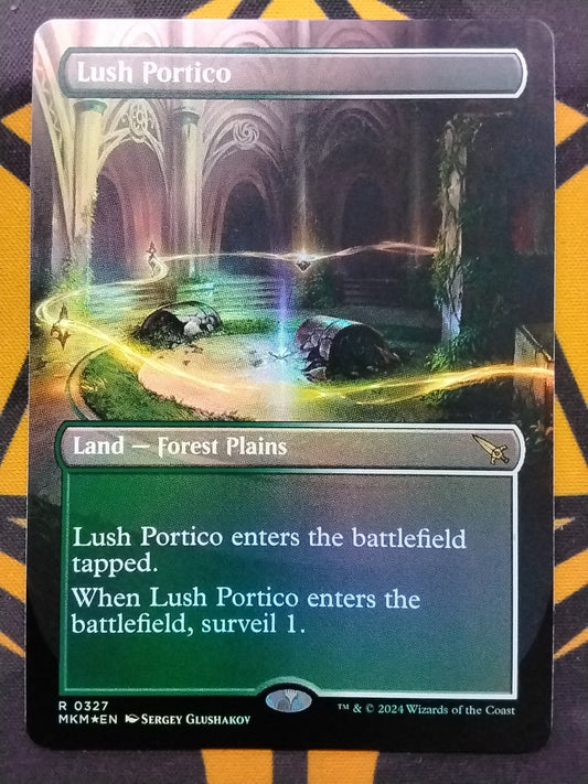 Lush Portico (MKM borderless foil)