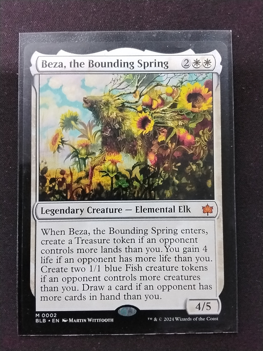 Beza, the Bounding Springs (BLB)