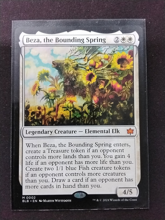 Beza, the Bounding Springs (BLB)