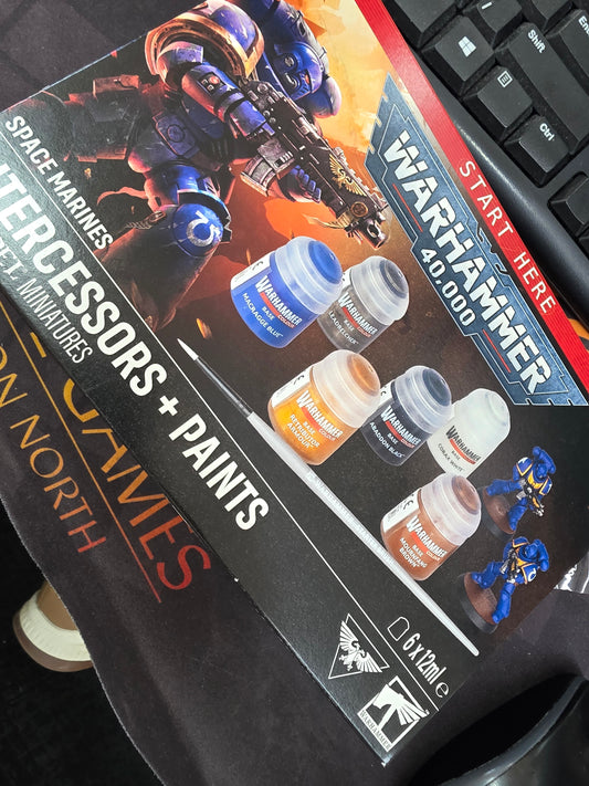 Warhammer 40,000: Intercessors + Paints
