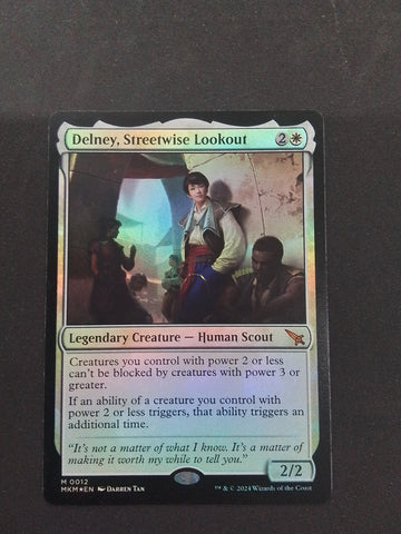 Delney, Streetwise Lookout (MMK, Foil)