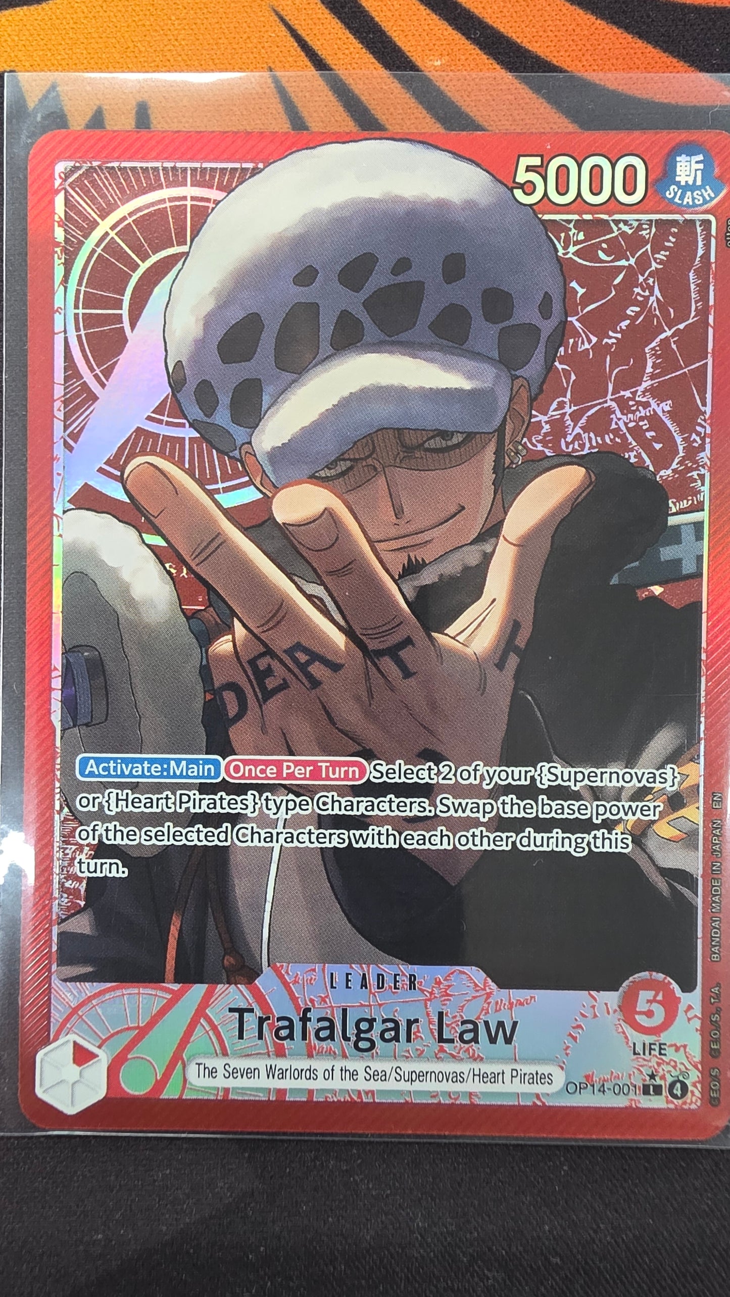 Trafalgar Law OP14-001 alt