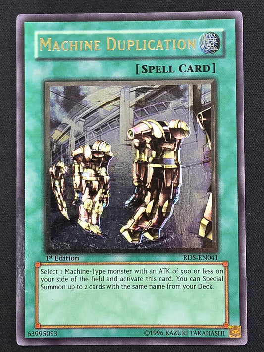 Machine Duplication (RDS-EN041, Ultimate Rare, 1st Edition)