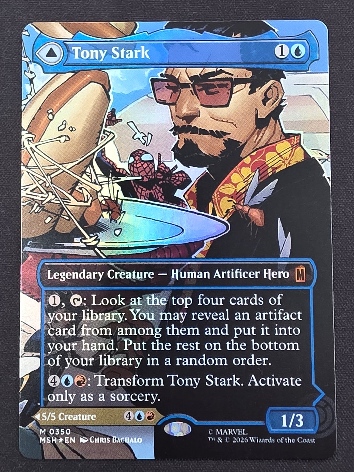 Tony Stark - The Invincible Iron Man (MSH, Foil Borderless)