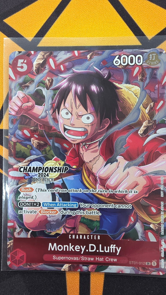 Monkey.D.Luffy (2024 champ promo) ST01-012