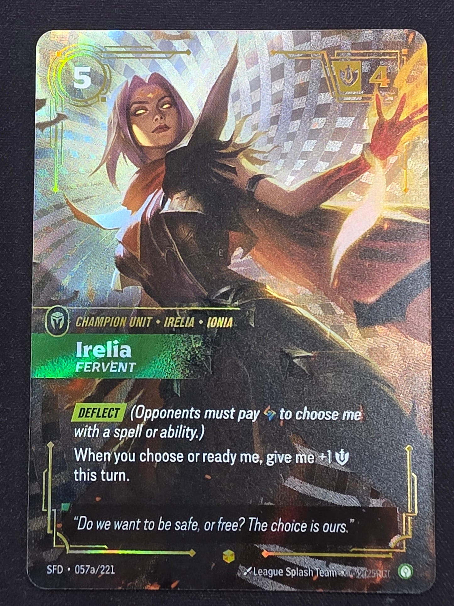 Irelia Fervent (057a/221)