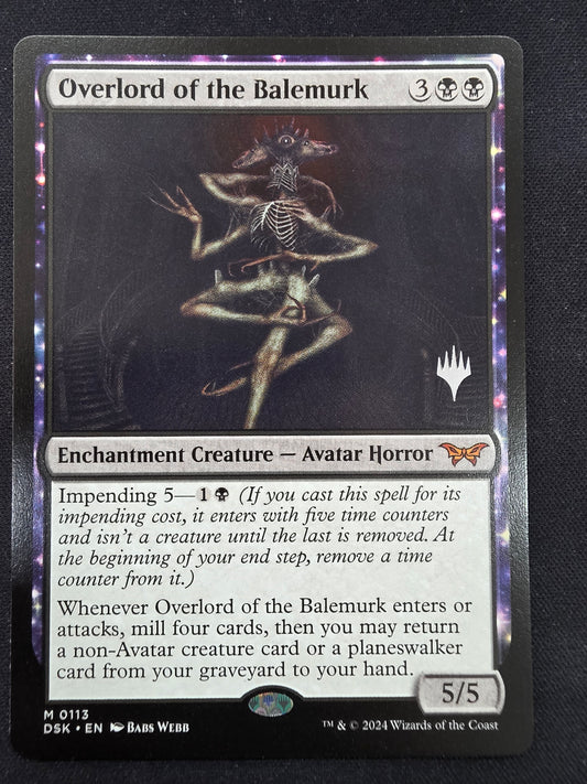 Overlord of the Balemurk (DSK, Promo Stamped)