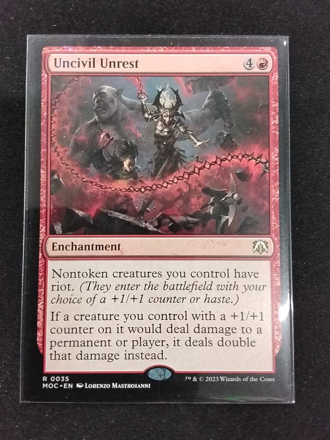 Uncivil Unrest (MOC)