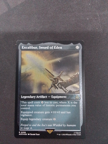 Excalibur, Sword of Eden (ACR, Etched Foil)