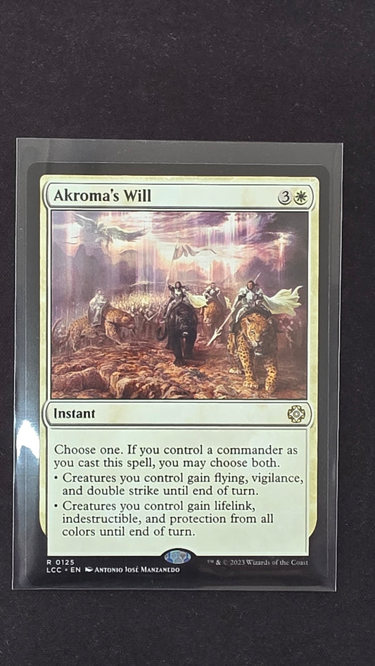 Akroma's Will (LCC)