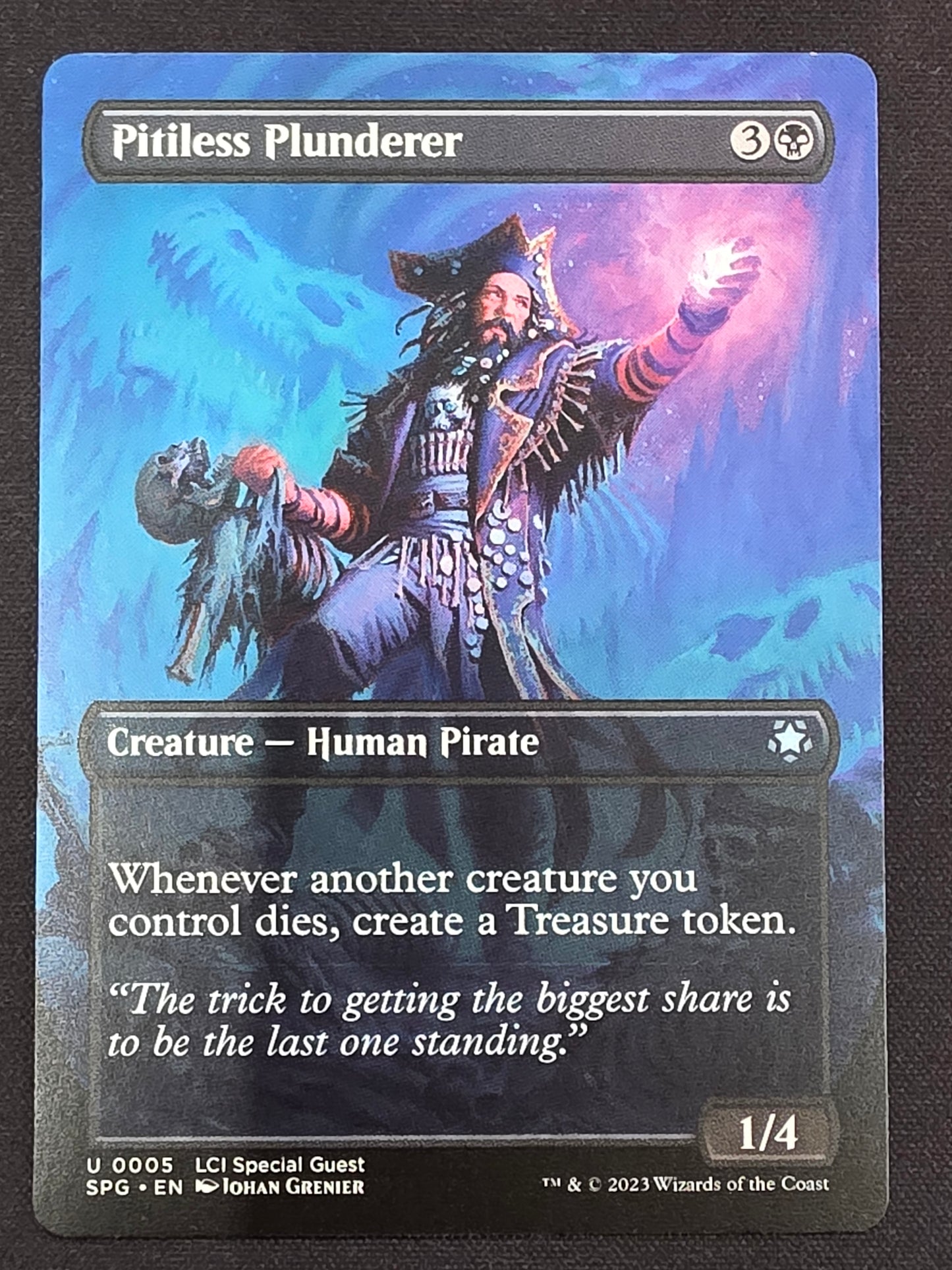 Pitiless Plunderer (SPG, Borderless)