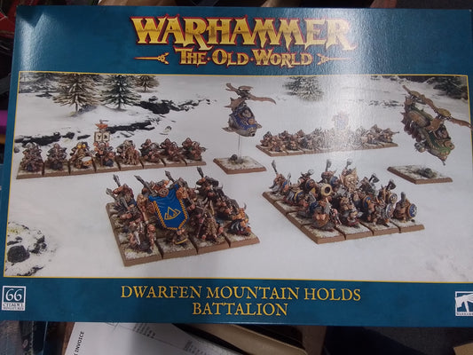 Warhammer the Old World, Dwarven Mouantain Holds Battalion