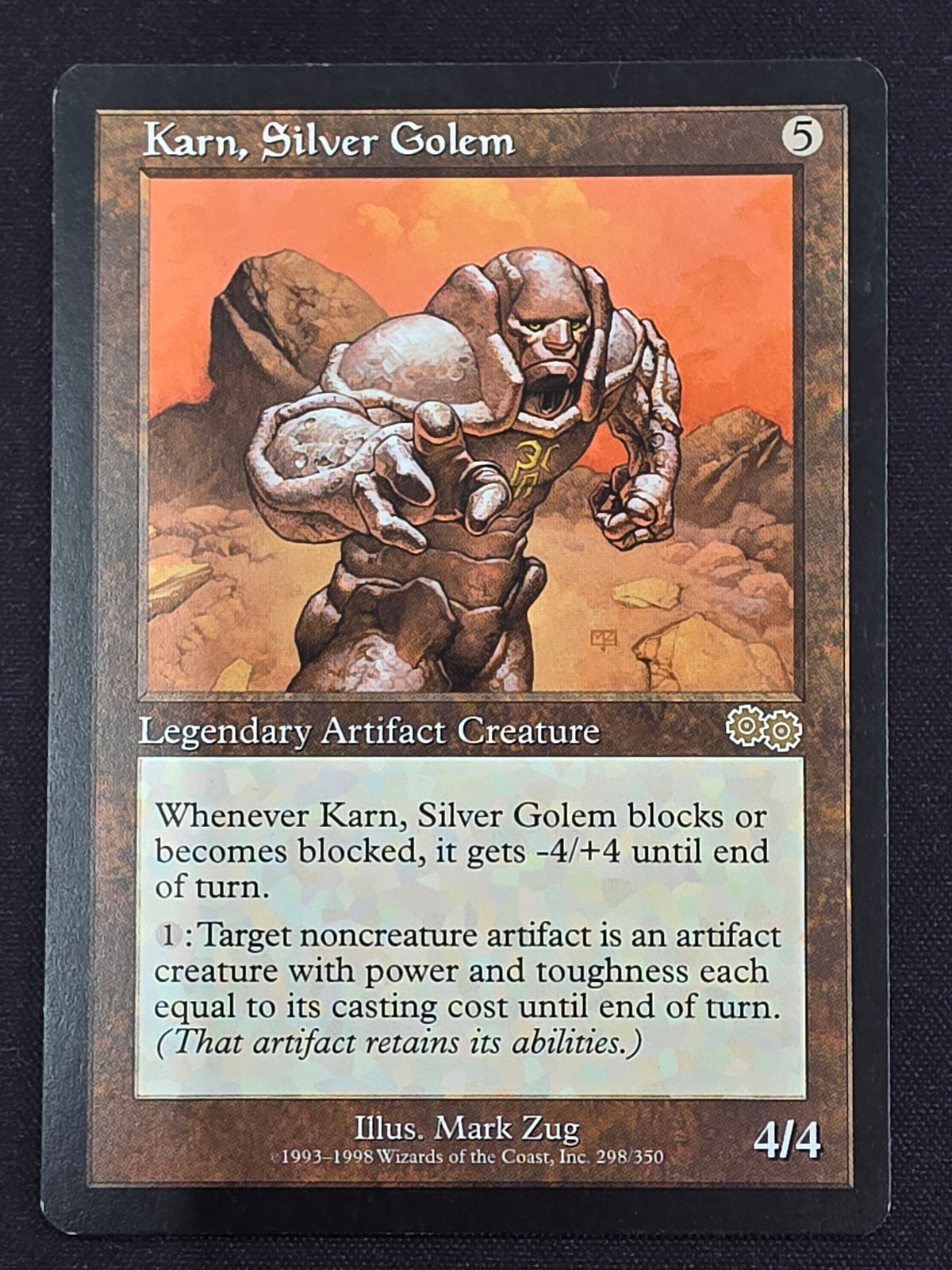 Karn, Silver Golem (Urza's Saga)