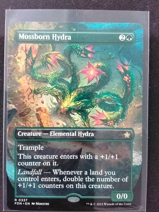 Mossborn Hydra (FDN, Borderless)