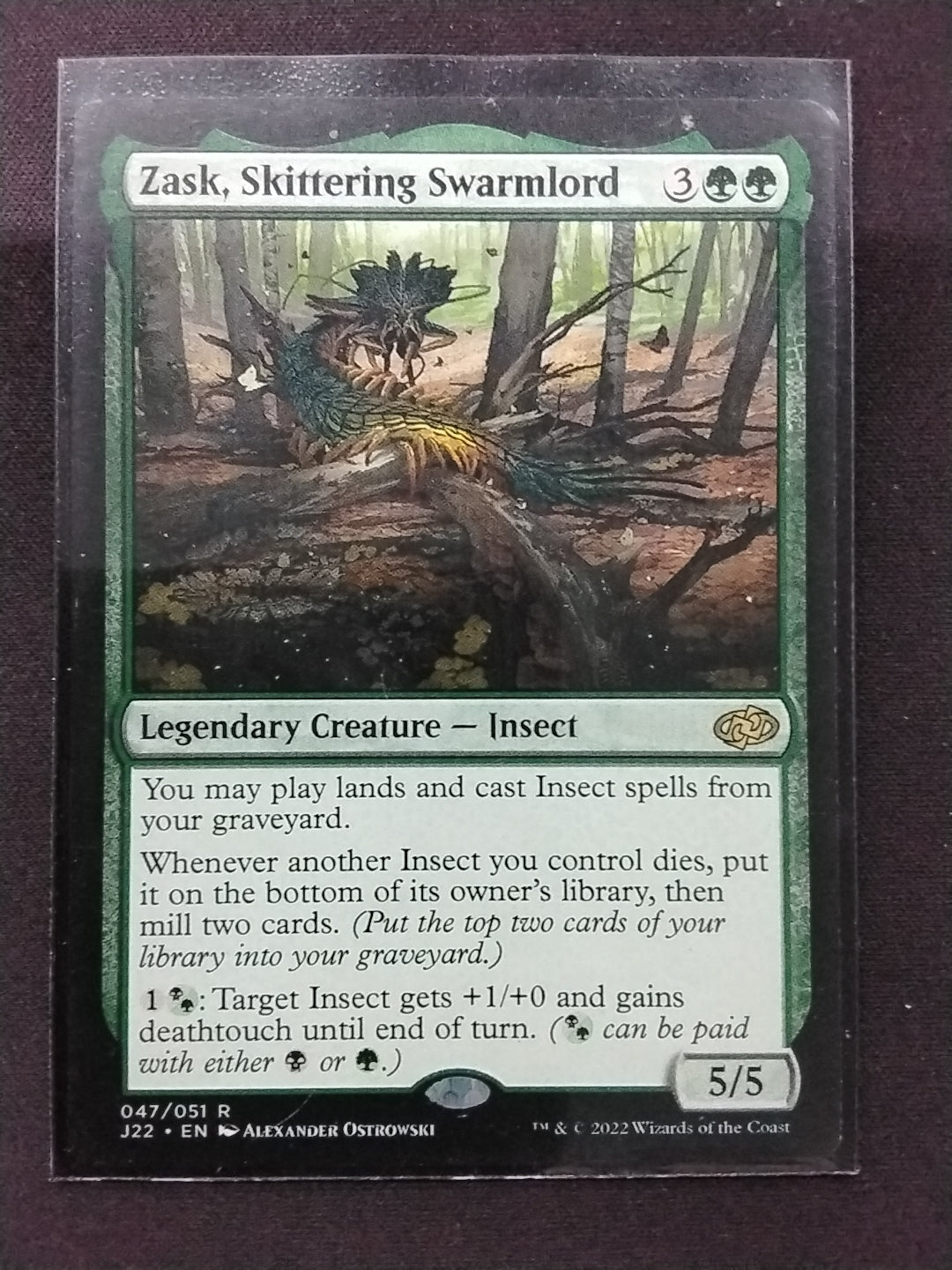 Zask, Skittering Swarmlord (J22)