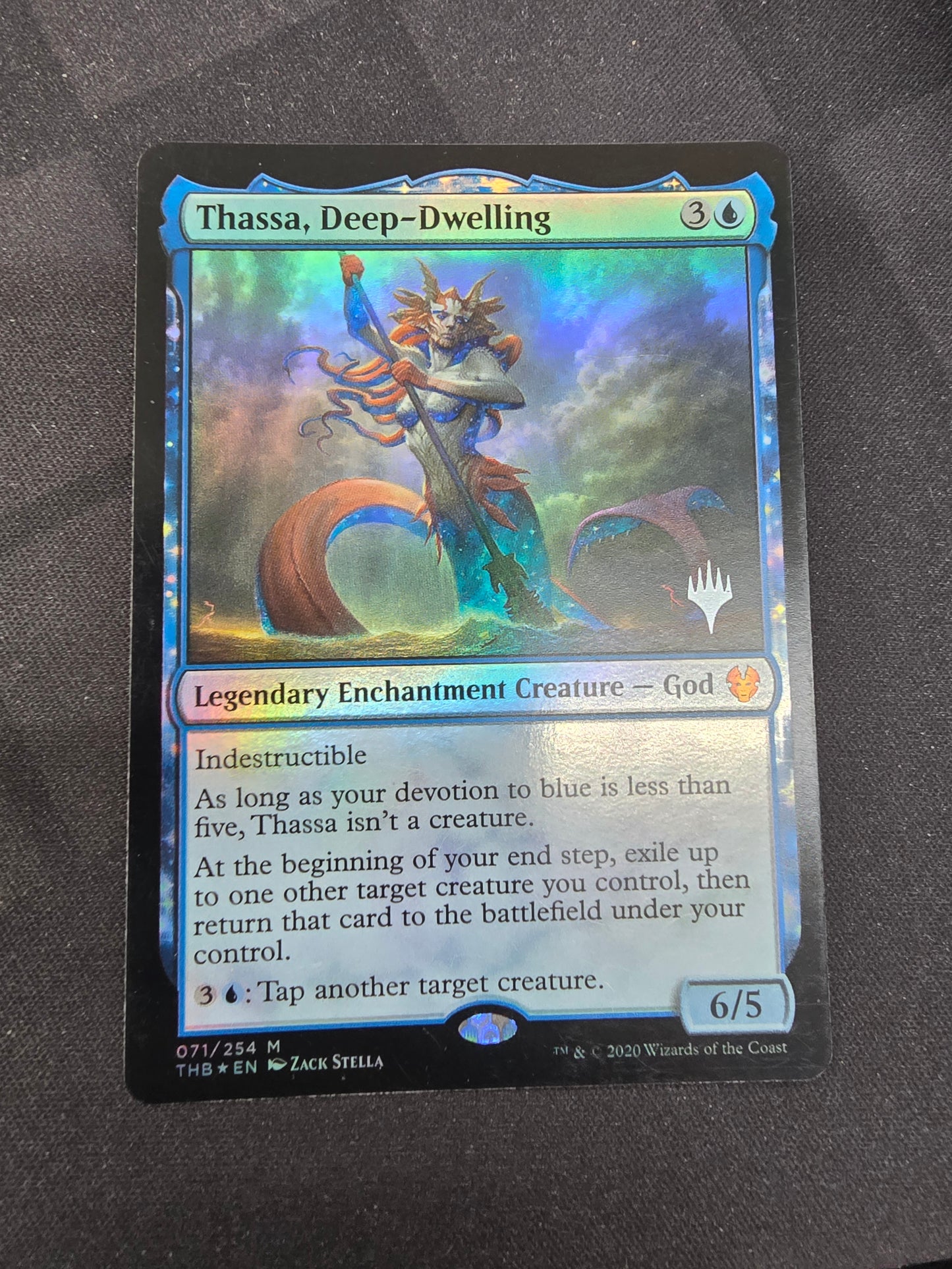 Thassa, Deep-Dwelling (THB symbol stamped foil)