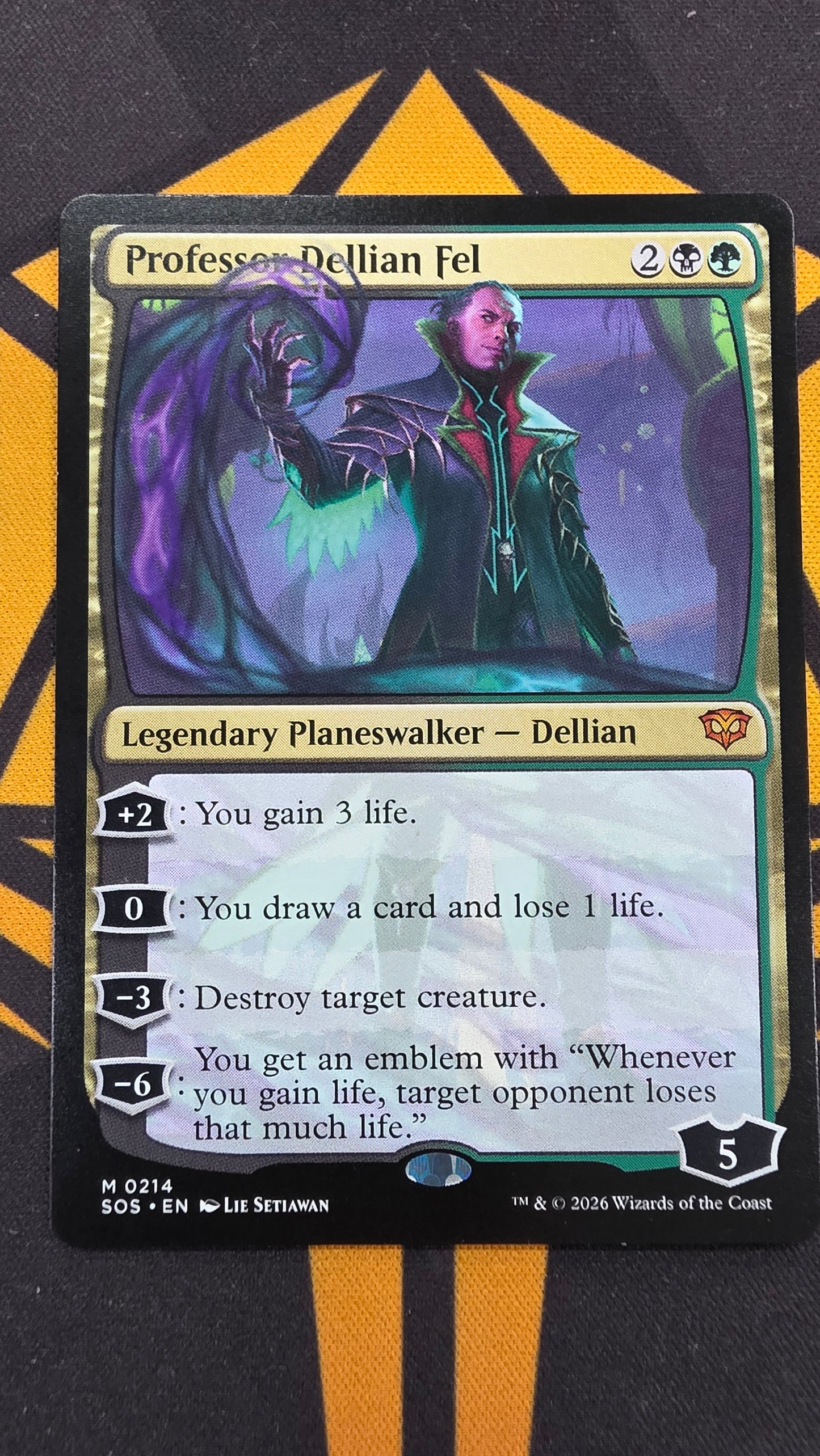 Professor Dellian Fel (SOS)