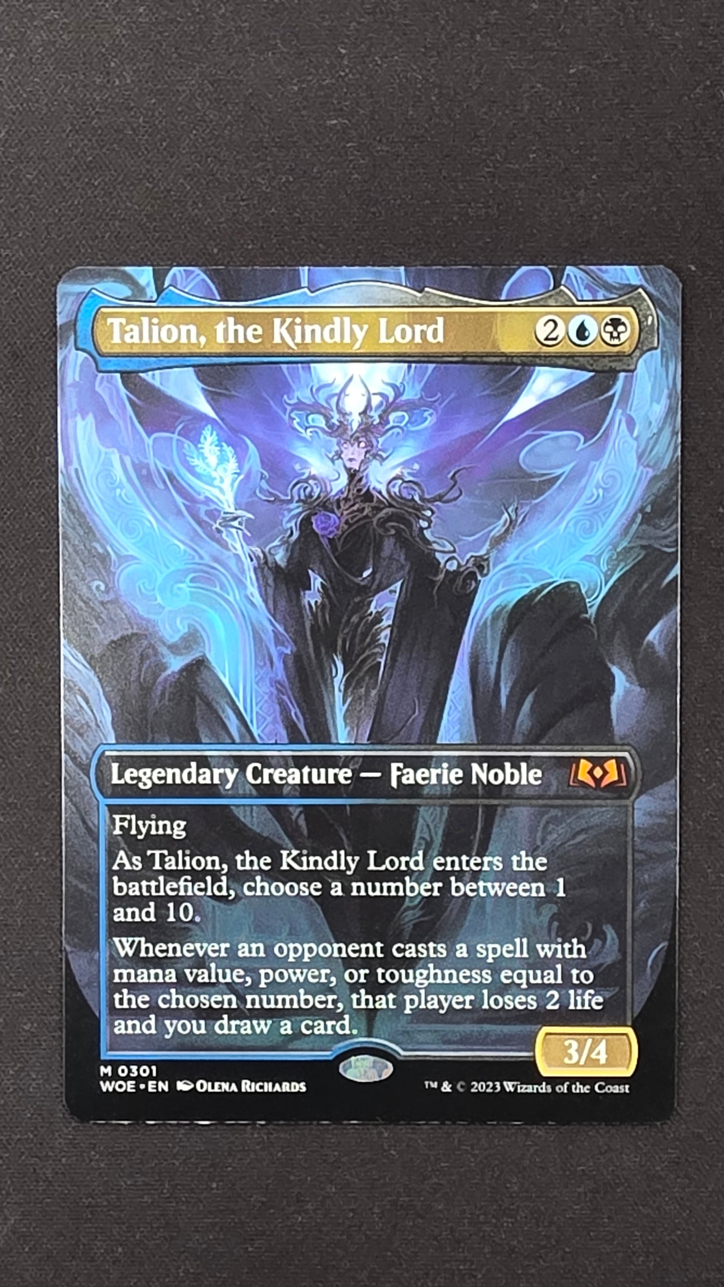 Talion, the Kindly Lord (WOE, Borderless)