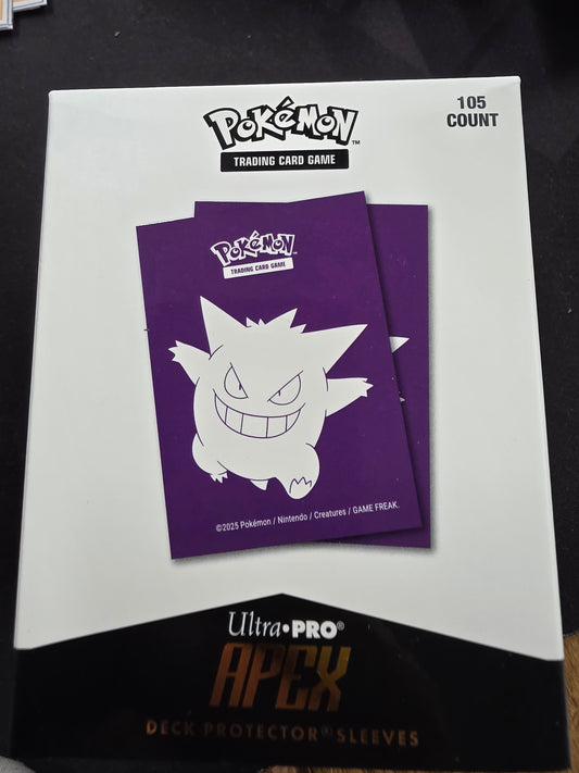 ULTRA PRO Pokémon - Elite Gengar APEX 105ct Deck Protector Sleeve