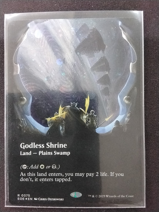 Godless Shrine (EOE, Borderless Galaxy Foil)