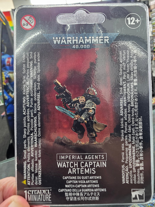 Warhammer 40k: Imperial Agents Watch Captain Artemis