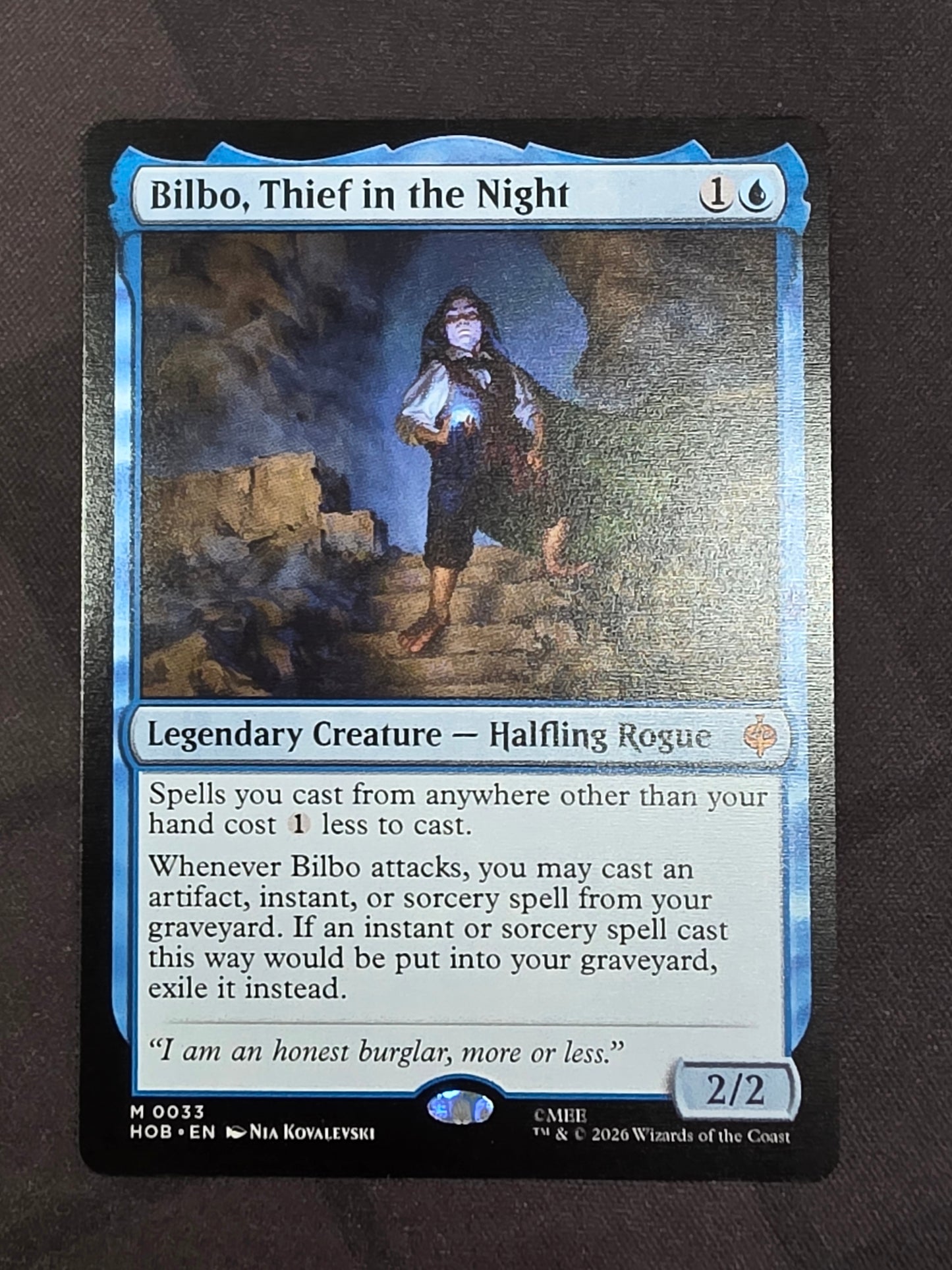 Bilbo, Thief in the Night (HOB)