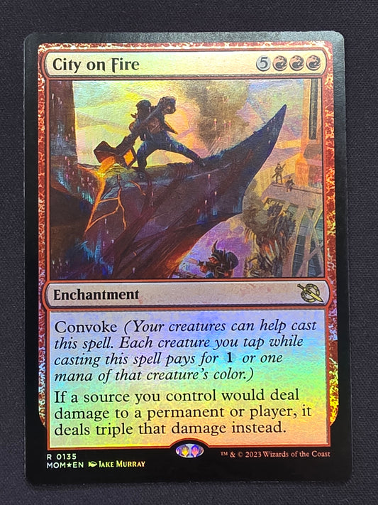City on Fire (MOM, Foil)