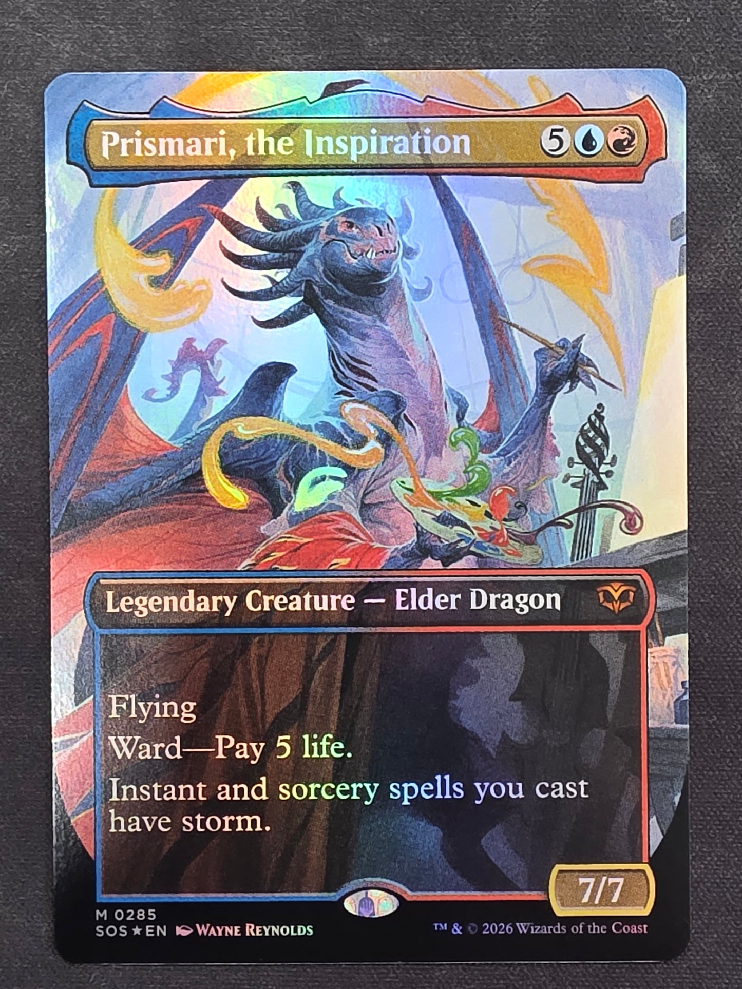Prismari, the Inspiration (SOS, Foil Borderless)