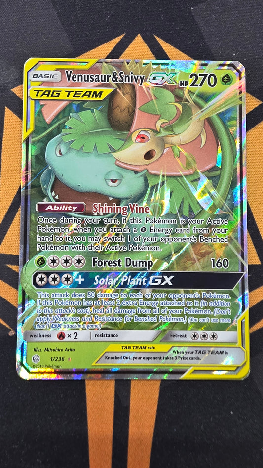 Venusaur & Snivy GX (1/236)