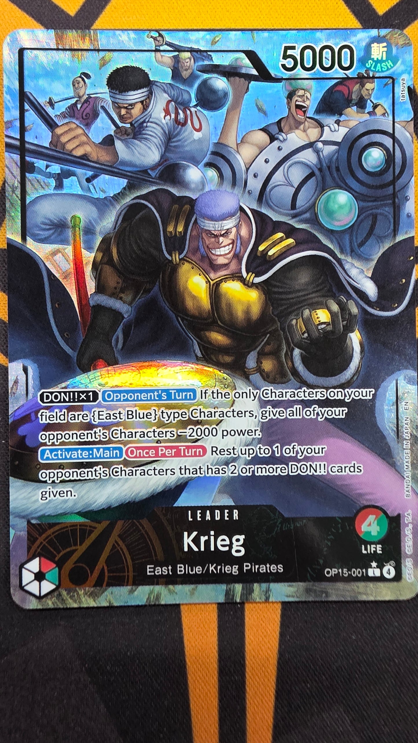 Krieg (OP15-001) (Alt)