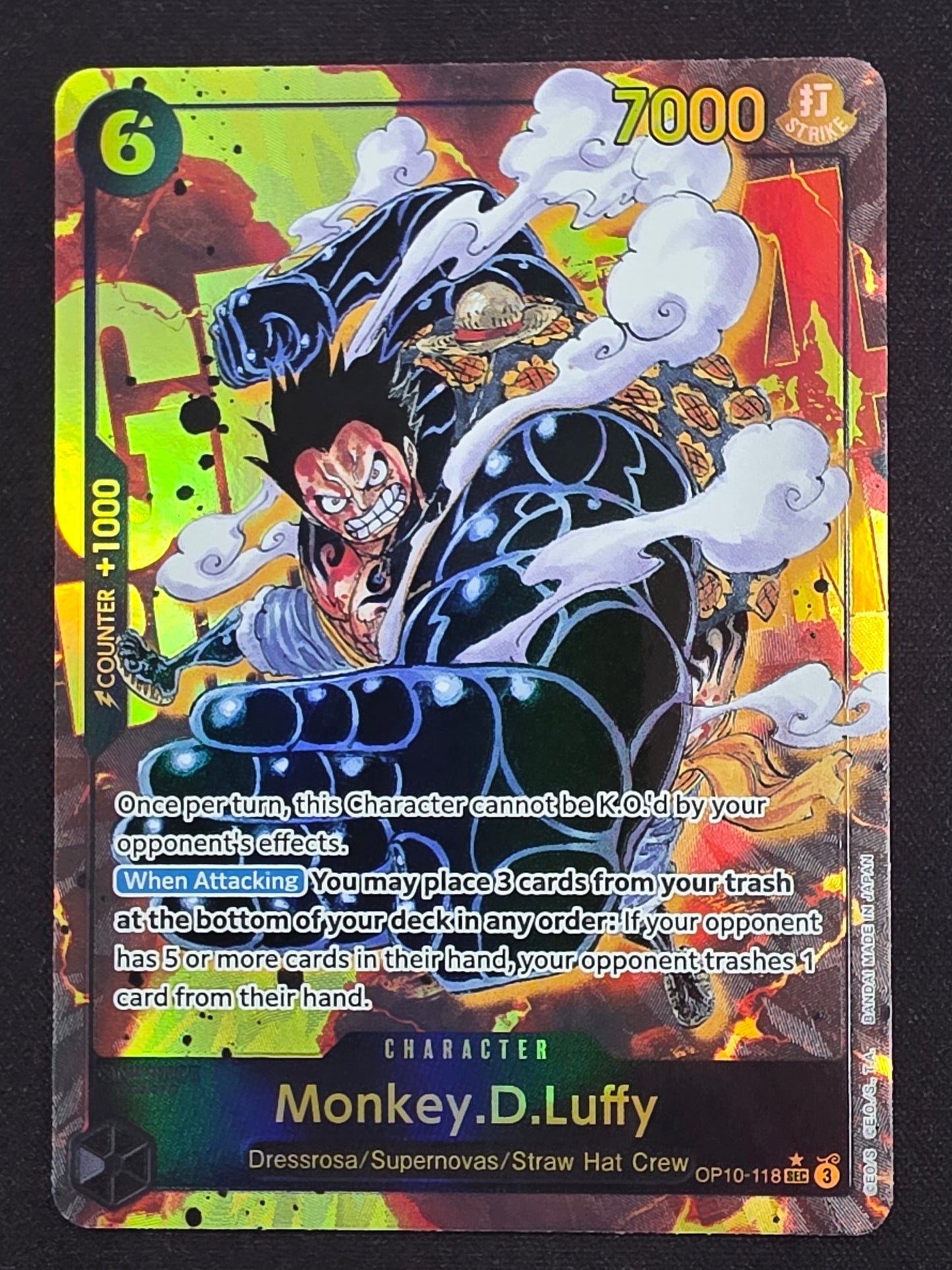 Monkey.D.Luffy (OP10-118, ALT)