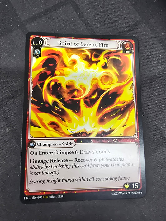 Spirit of Serene Fire