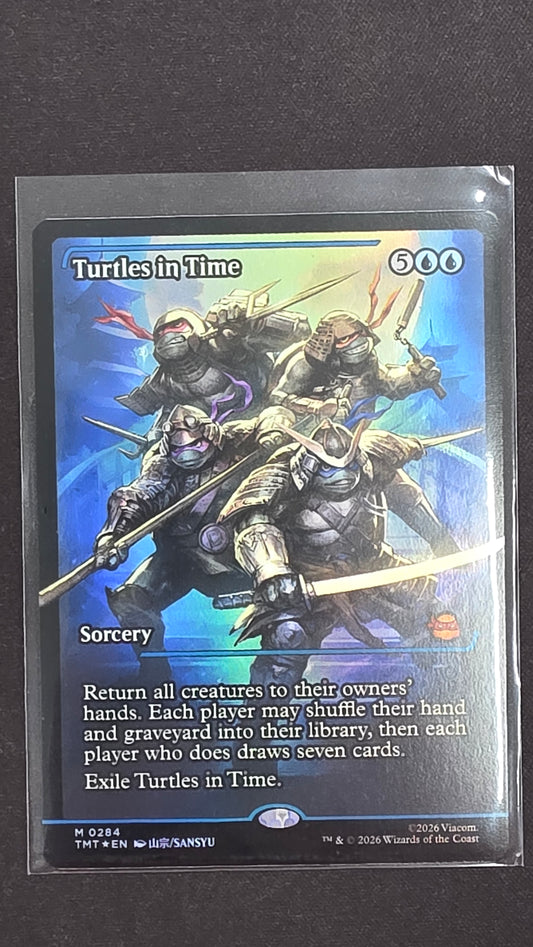 Turtles in Time (TMT, Foil Japan Showcase)