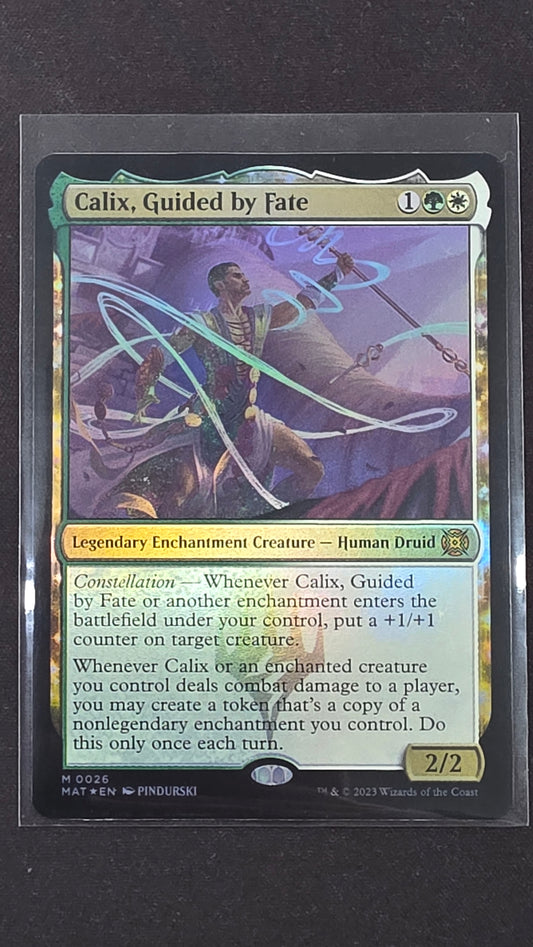Calix, guided by Fate (MAT, Foil)