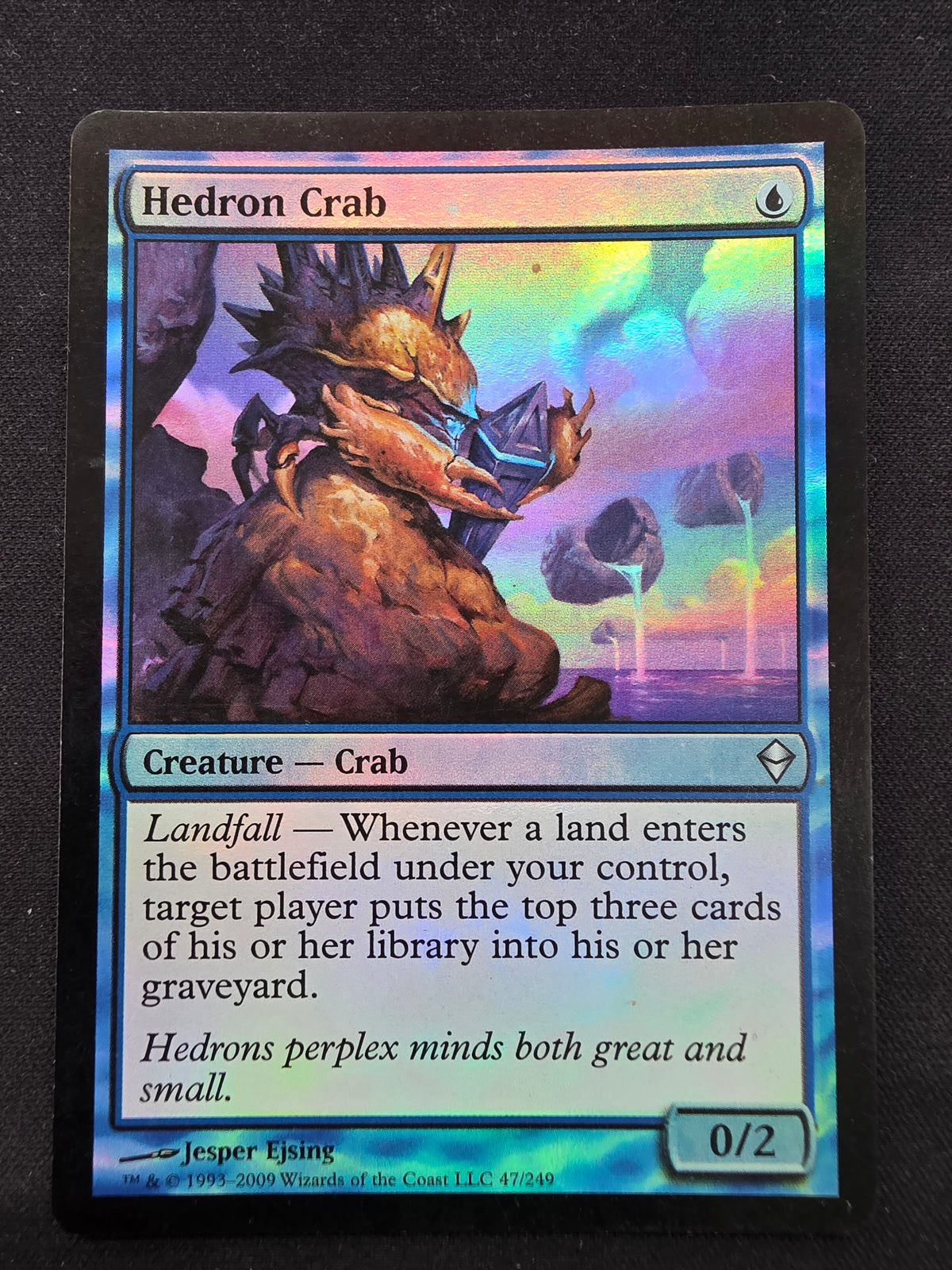 Hedron Crab (Zendikar, Foil)