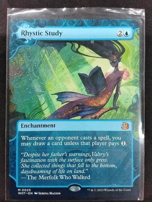 Rhystic Study (WOT, Borderless)