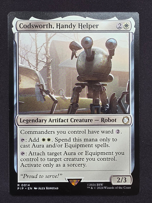 Codsworth, Handy Helper (PIP)
