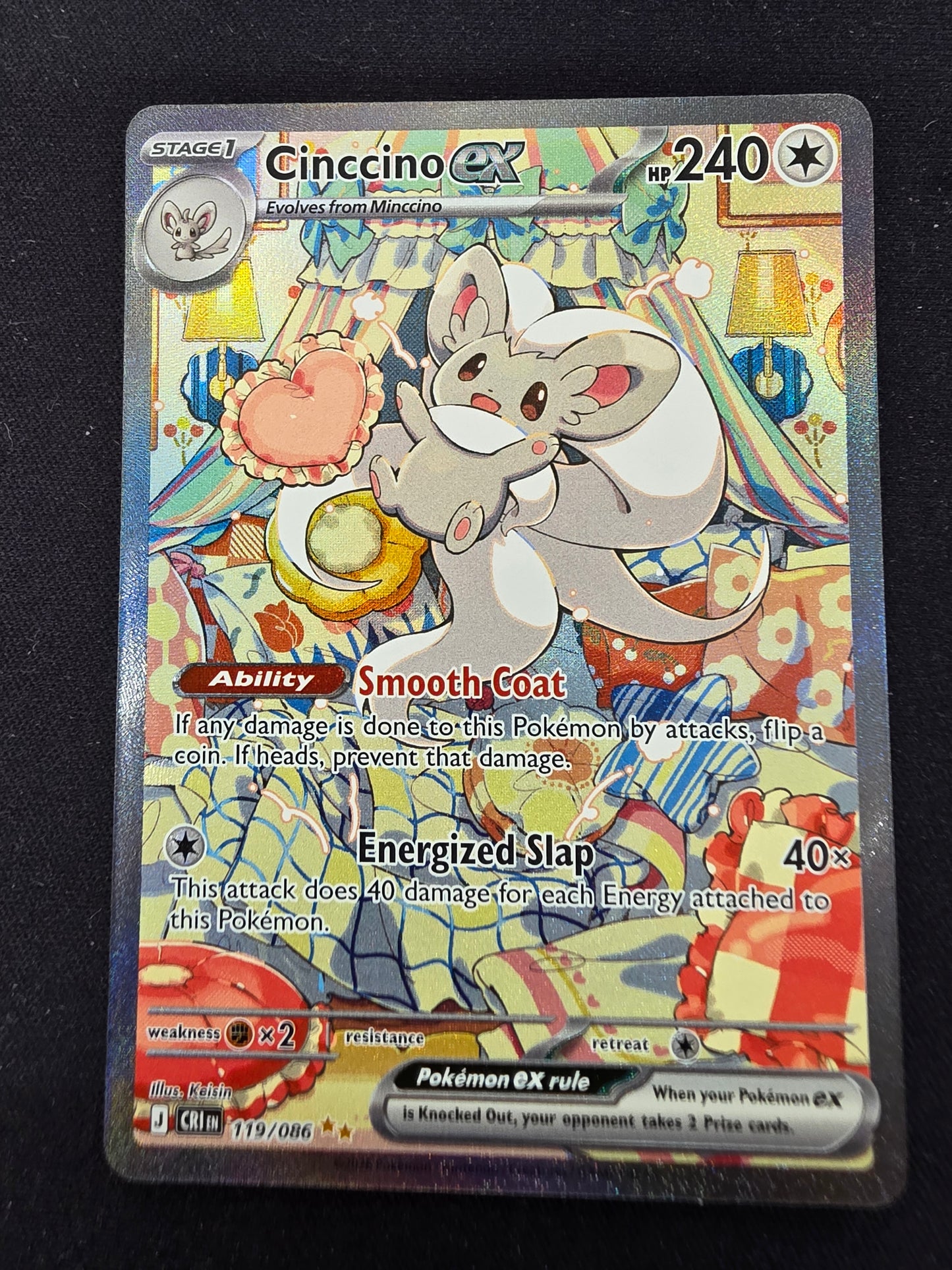 Cinccino ex 119/086