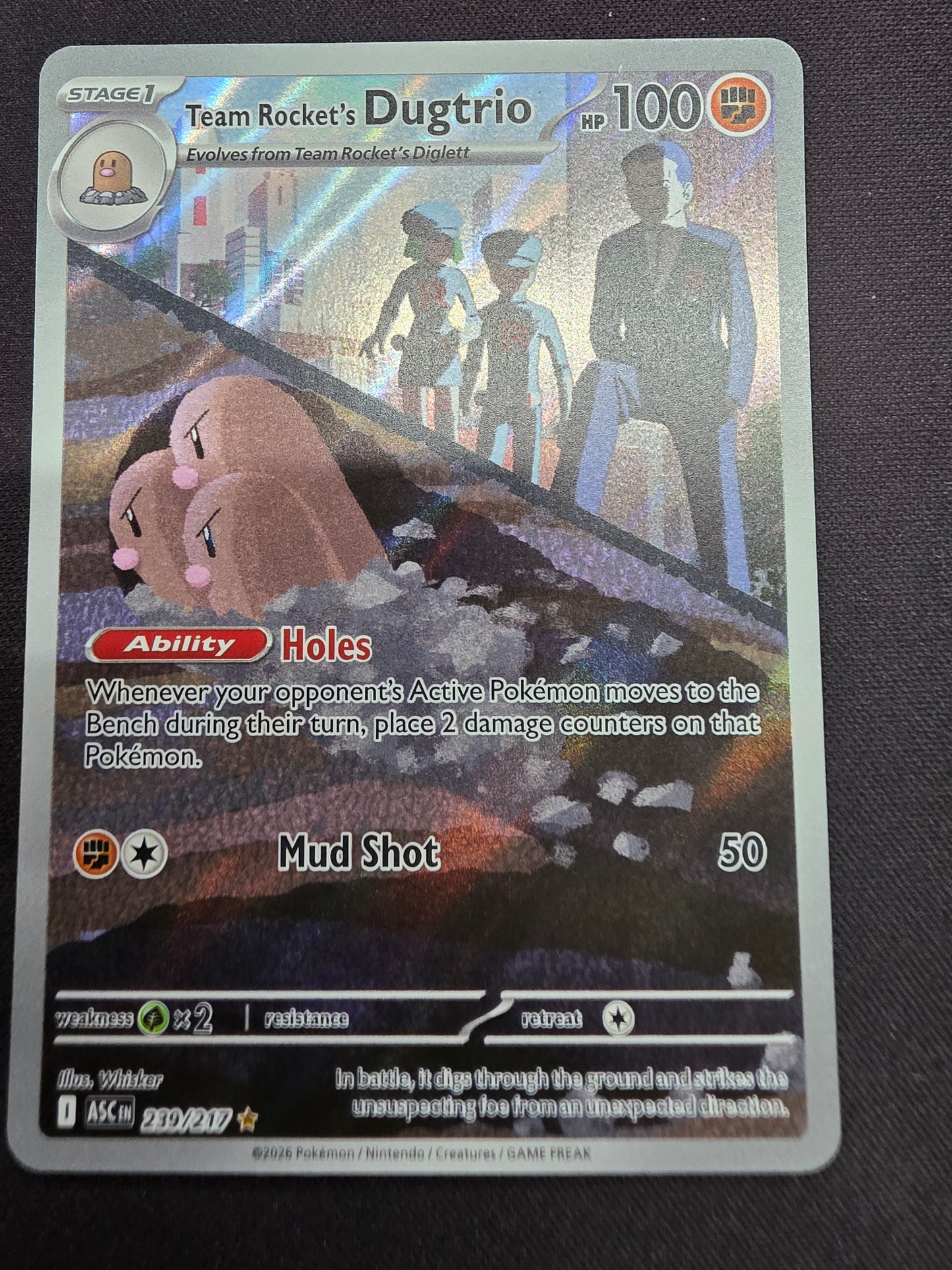 Team Rocket's Dugtrio (239/217)