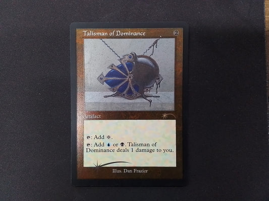 Talisman of Dominance (Etched Foil, SDL)