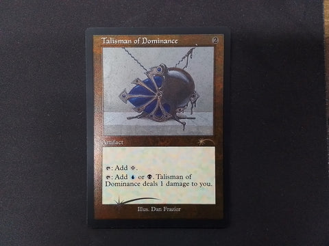 Talisman of Dominance (Etched Foil, SDL)